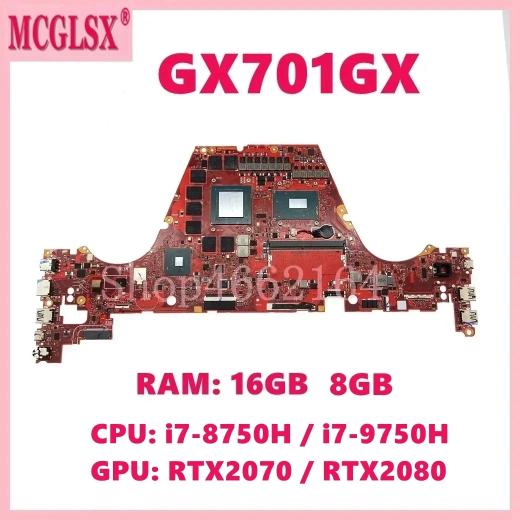 Ddr4 8Gb - Carte mère GX701GX avec processeur I7-8750H,