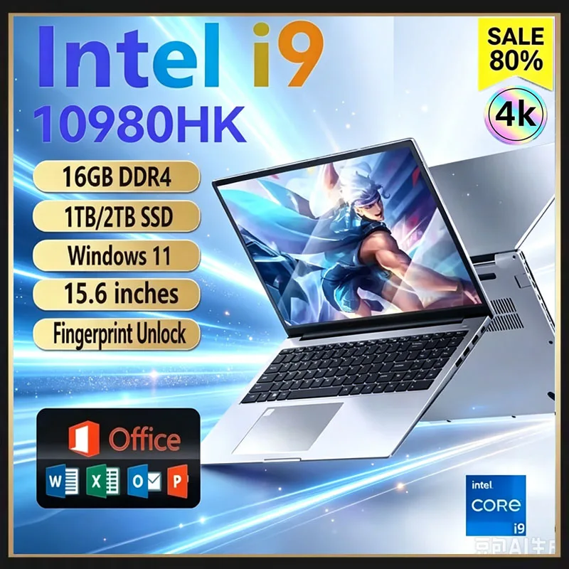 Ddr4 Laptop Ram - Ordinateur portable de 15,6 pouces, processeur