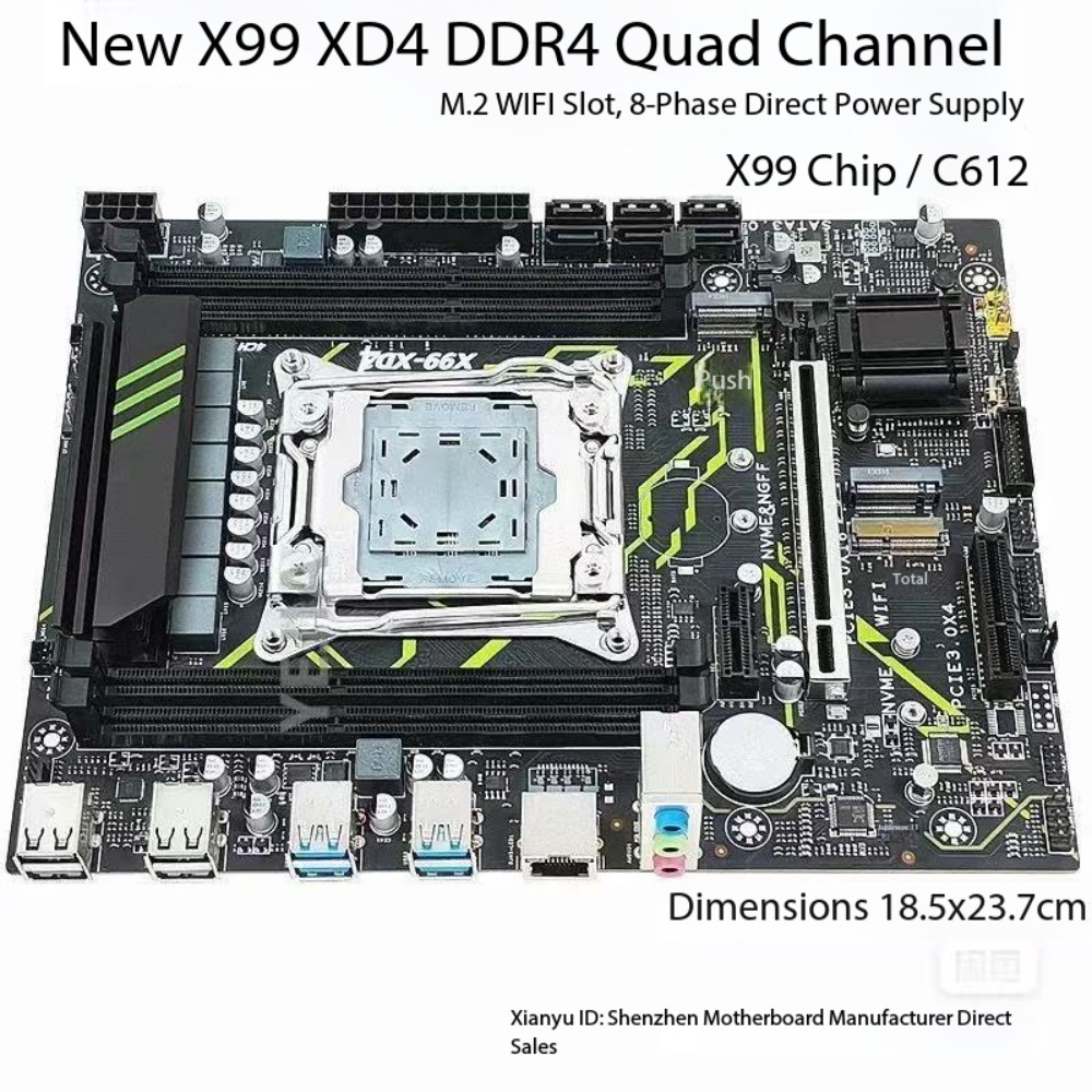 Ddr4 Ram - Carte mère Angxun X99 XD4 neuve,