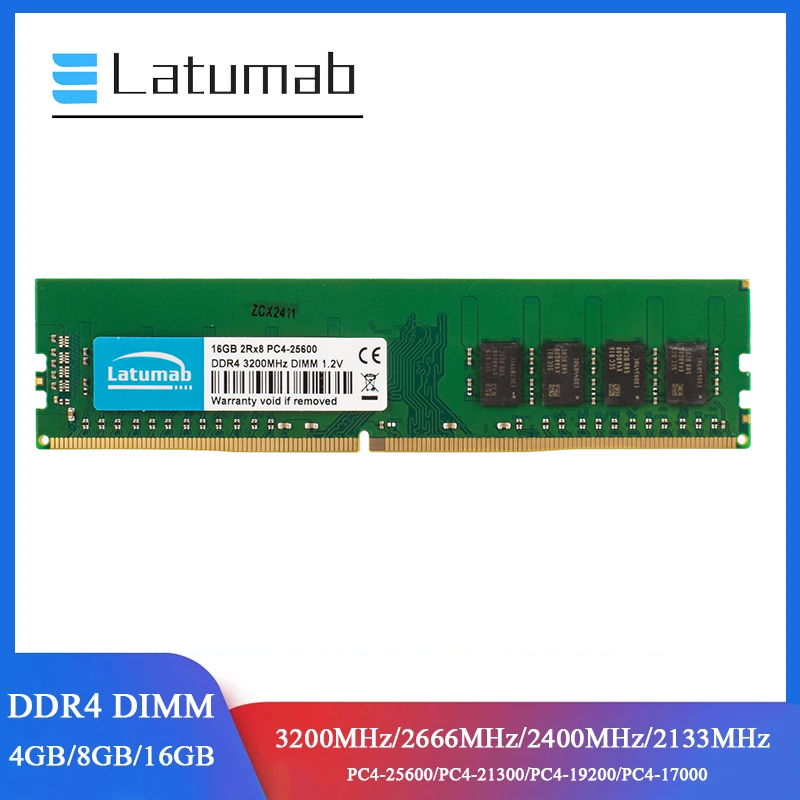 Latumab RAM DDR4 Desktop Memor - Ddr4 3200Mhz avis et prix