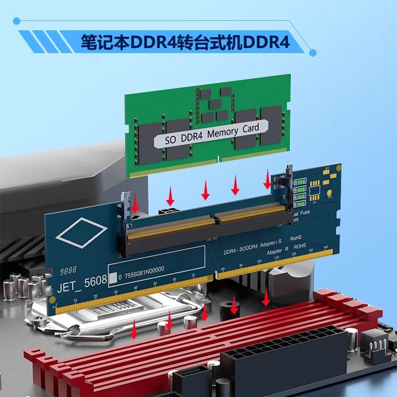 Carte adaptateur DDR3 DDR4 DDR - Ddr3 Ram avis et prix
