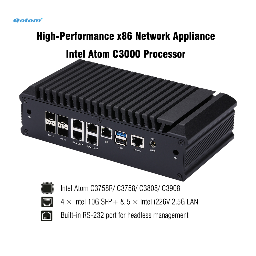 Mini PC Q20300G9 CPU Atom C300 - Ddr4 Desktop Ram avis et prix