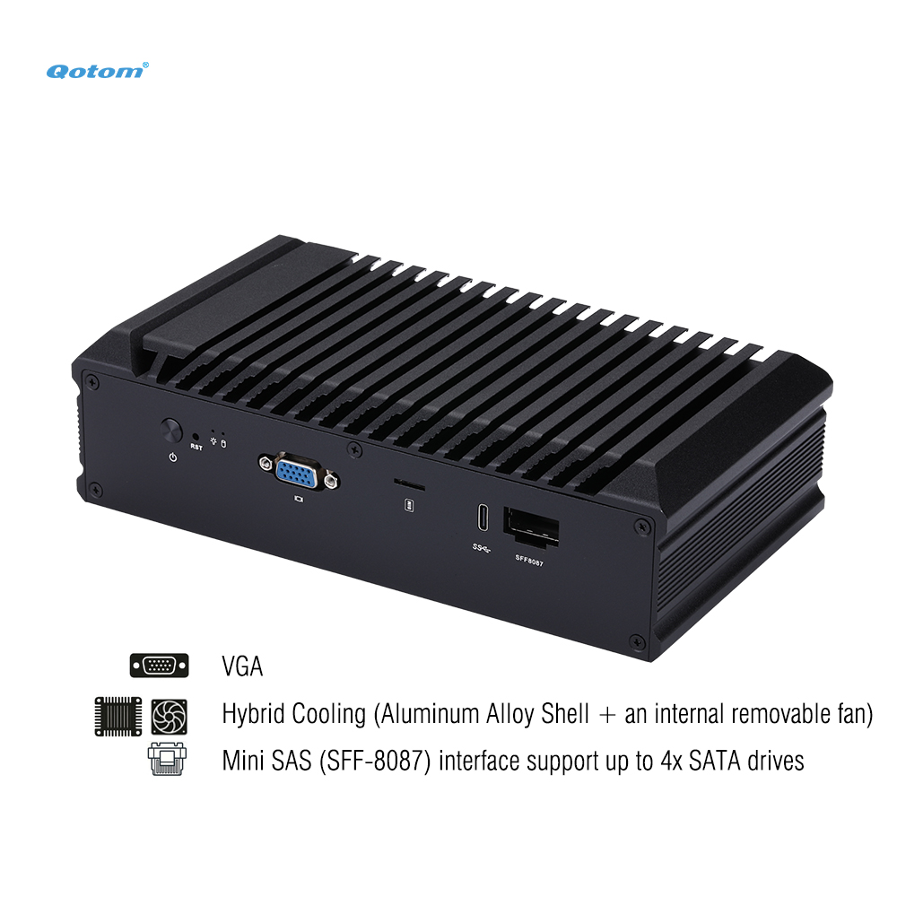 Mini PC Q20300G9 CPU Atom C300 - Ddr4 Desktop Ram avis et prix